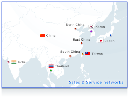 Sales & Service networks