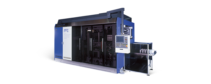 FI High-performance in-mold cutting thermoforming machine