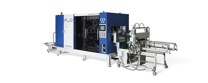 FLB High-mix low volume production compliant small continuous thermoforming machine
