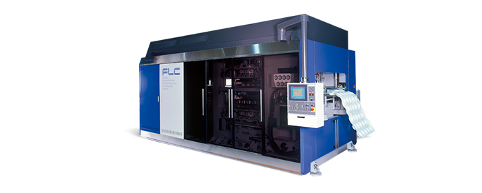 FLC High-performance pressure and vacuum thermoforming machine